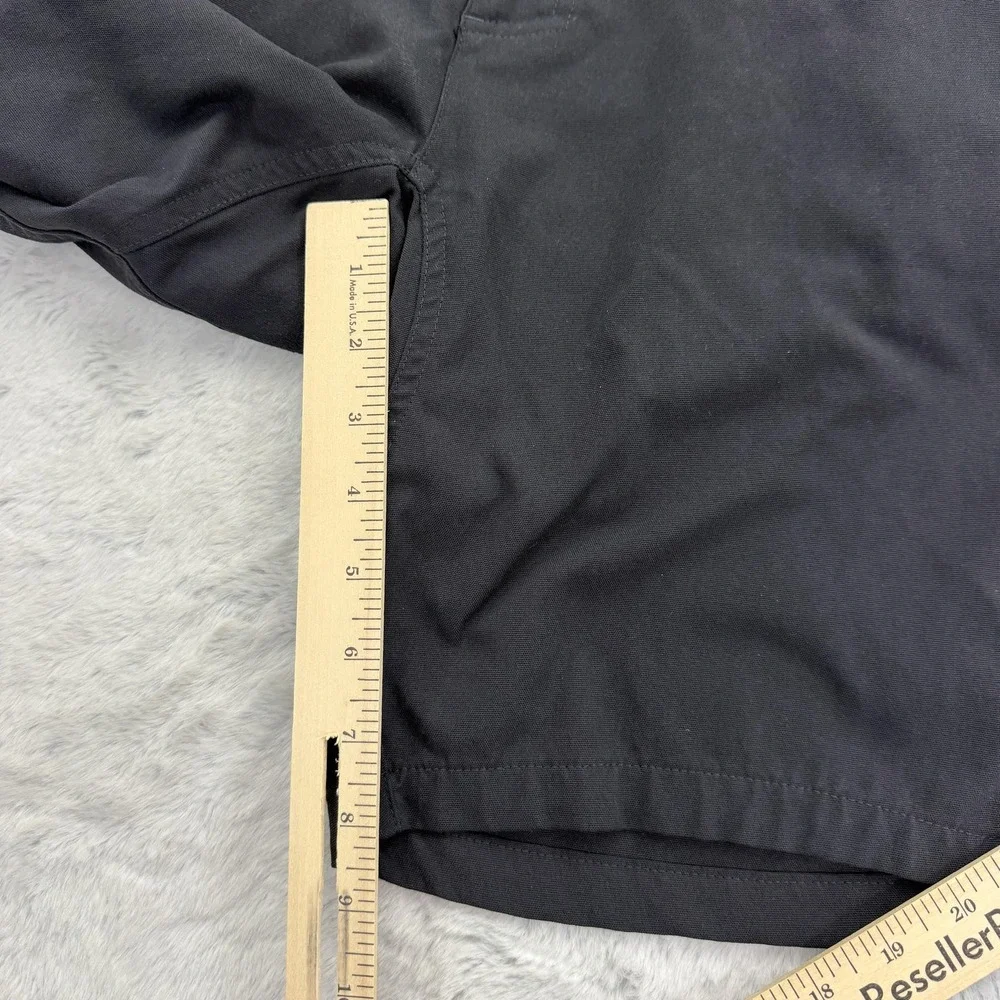 Flylow Shorts Mens XL Black Chino Microfiber Stretch Pockets 8" Mountain Bike - Picture 5 of 9